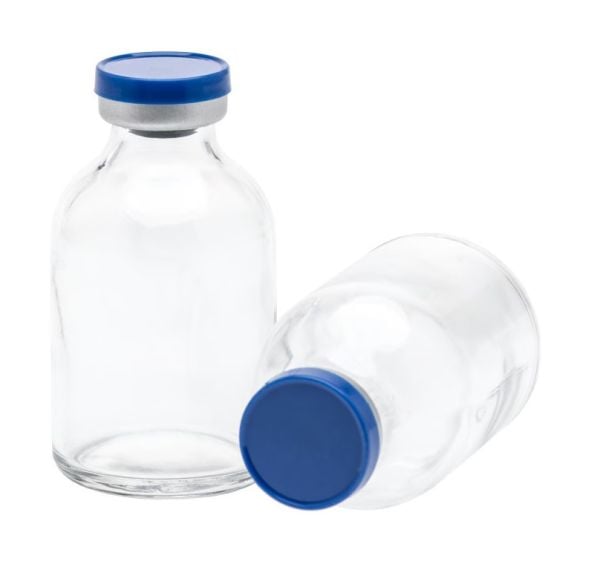 Borox Cam Şişe 50ml - Flakon Şişe 50cc - Vial 100Adet