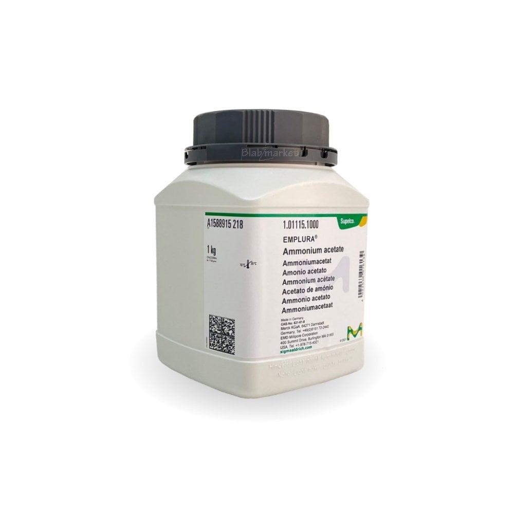 Merck 101115.1000 Amonyum Asetat 1Kg - Ammonium Acetate EMPLURA®
