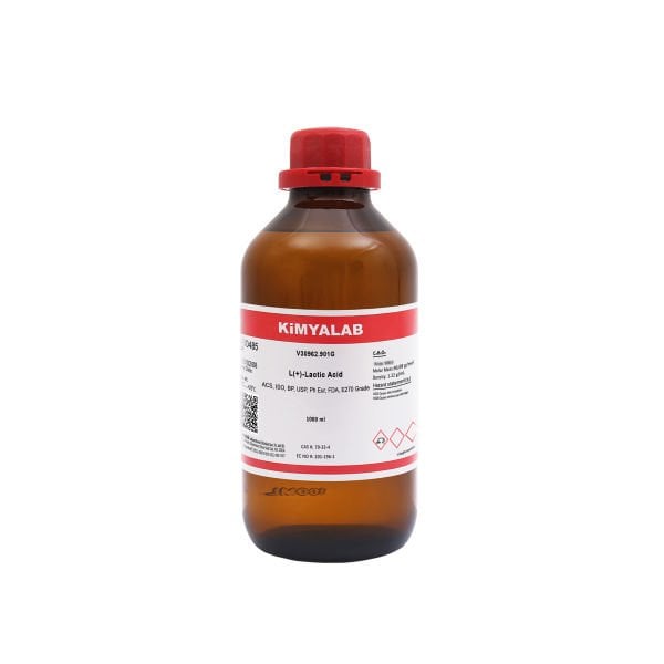 Kimyalab Laktik Asit 90% - Lactic Acid E270 - 1 Litre