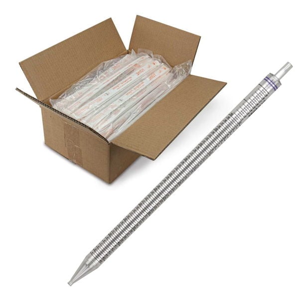 Serolojik Pipet 50ml - Steril Tek Kullanımlık 200Adet/Koli Toptan
