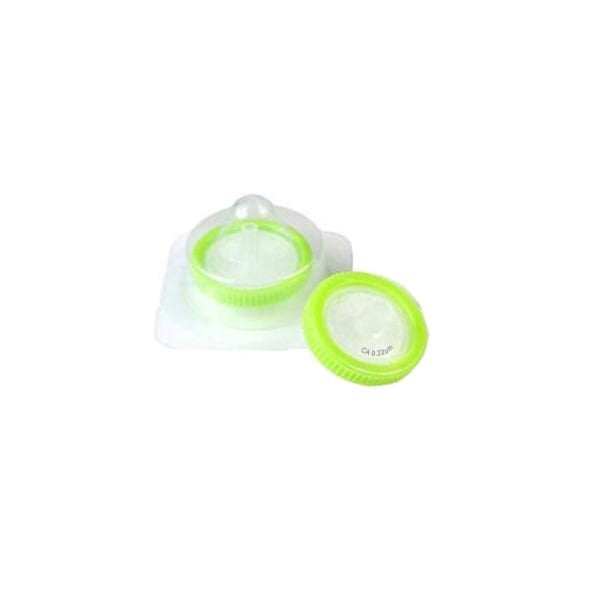Borox Selüloz Şırınga Filtre - Steril - 0.22µm - CA Syringe Filter - Yeşil - 50 Adet