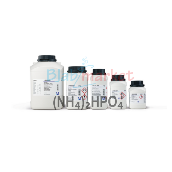 Merck 101207.0500 Amonyum Hidrojen Fosfat 500 g - di-Ammonium hydrogen phosphate for analysis EMSURE® ACS, Reag. Ph Eur