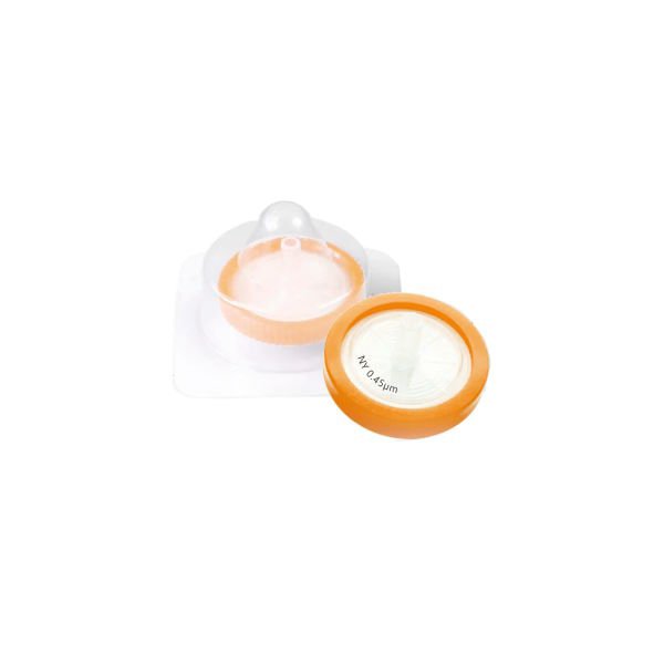 Borox Naylon Şırınga Filtre - Steril 0.45µm - Nylon Syringe Filter - Turuncu - 50 Adet
