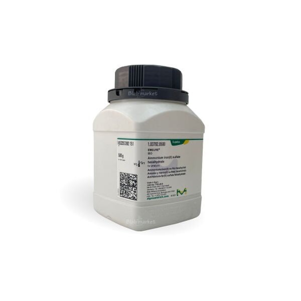Merck 103792 Amonyum Demir Sülfat 1Kg - Ammonium iron II sulfate hexahydrate for analysis EMSURE®
