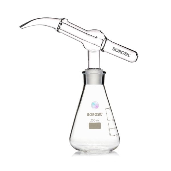 Borosil Cam Otomatik Pipet 50ml Dispenser - 250 ml Erlen Set