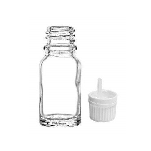 Borox Cam Damlatma Şişe 30 ml - Damlalıklı Şişe 30cc Kapaklı - 100 Adet Toptan