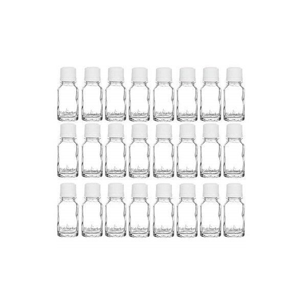 Borox Cam Damlatma Şişe 30 ml - Damlalıklı Şişe 30cc Kapaklı - 100 Adet Toptan