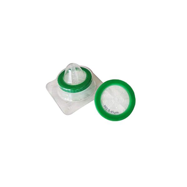 Borox Polietersülfon Şırınga Filtre - Steril 0.45µm - PES Syringe Filter - Yeşil - 50 Adet