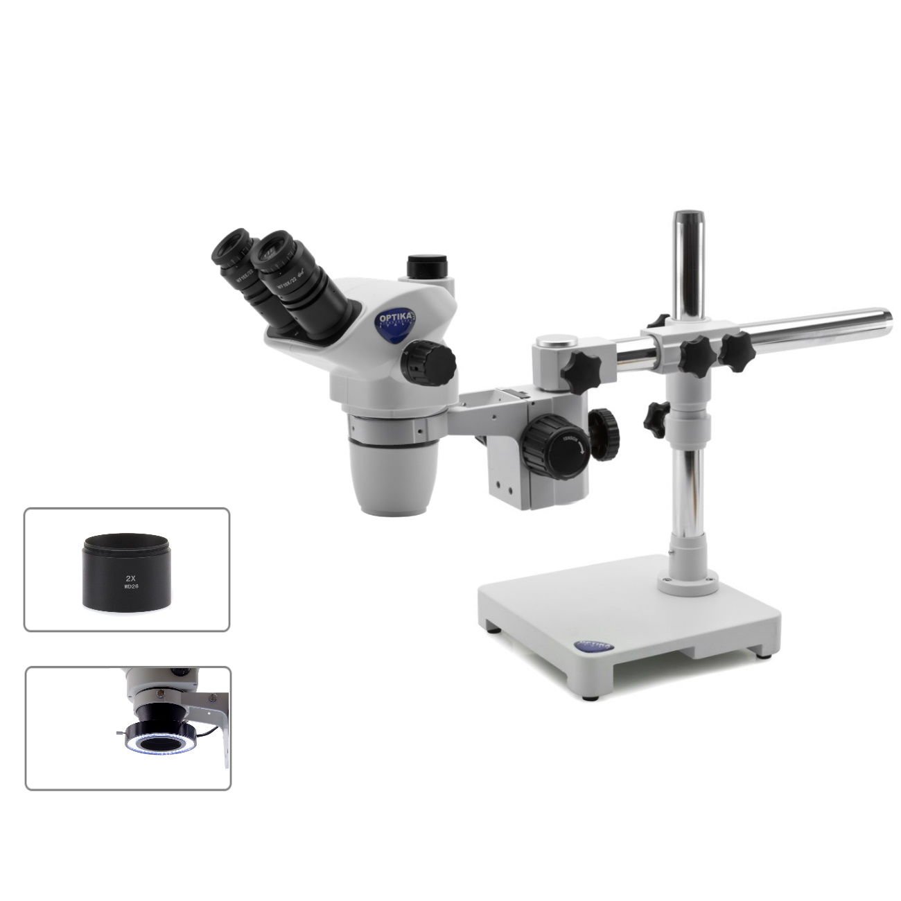 OPTIKA SZX Serisi Trinoküler Stereo Mikroskop 90x Büyütme - Stereo Zoom Mikroskobu