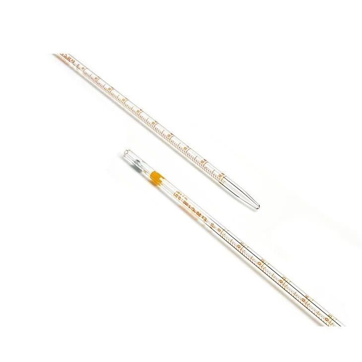 Borosil Cam Dereceli Pipet 1 ml - Serolojik Pipet - Class A
