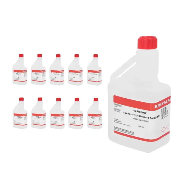 İletkenlik 50000µS Kalibrasyon Çözeltisi - EC Metre - 500ml - 10 Adet Toptan