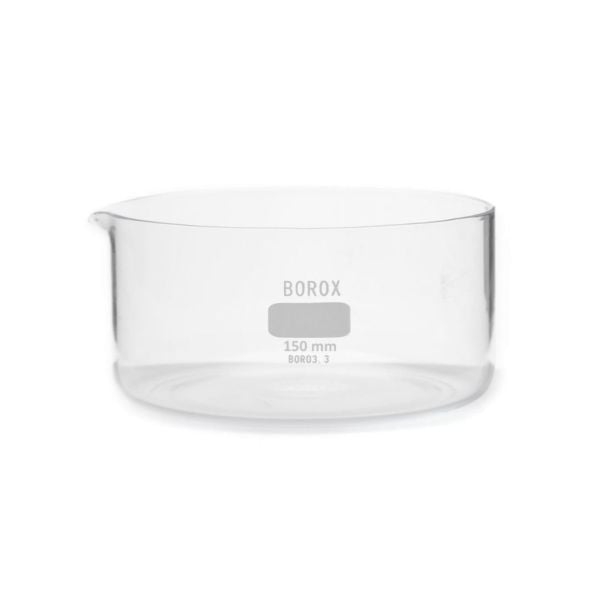 Borox Cam Kristalizasyon Kutusu 150x75mm - Kristalizuar Kabı - 12 Adet Toptan