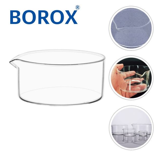Borox Cam Kristalizasyon Kutusu 150x75mm - Kristalizuar Kabı - 12 Adet Toptan