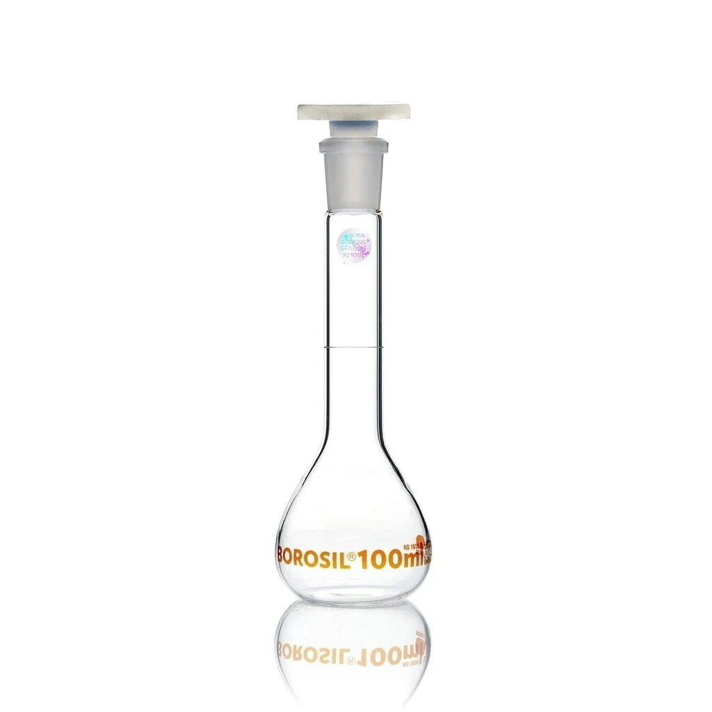Borosil Cam Balon Joje 100 ml - Plastik Tıpalı