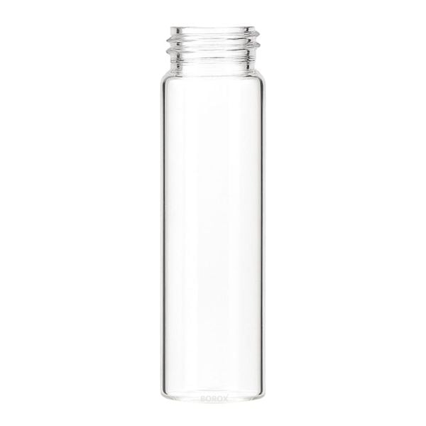 Borox Cam Vial 22 ml - Şeffaf - Vida Boyun ND20 - 100 adet/paket