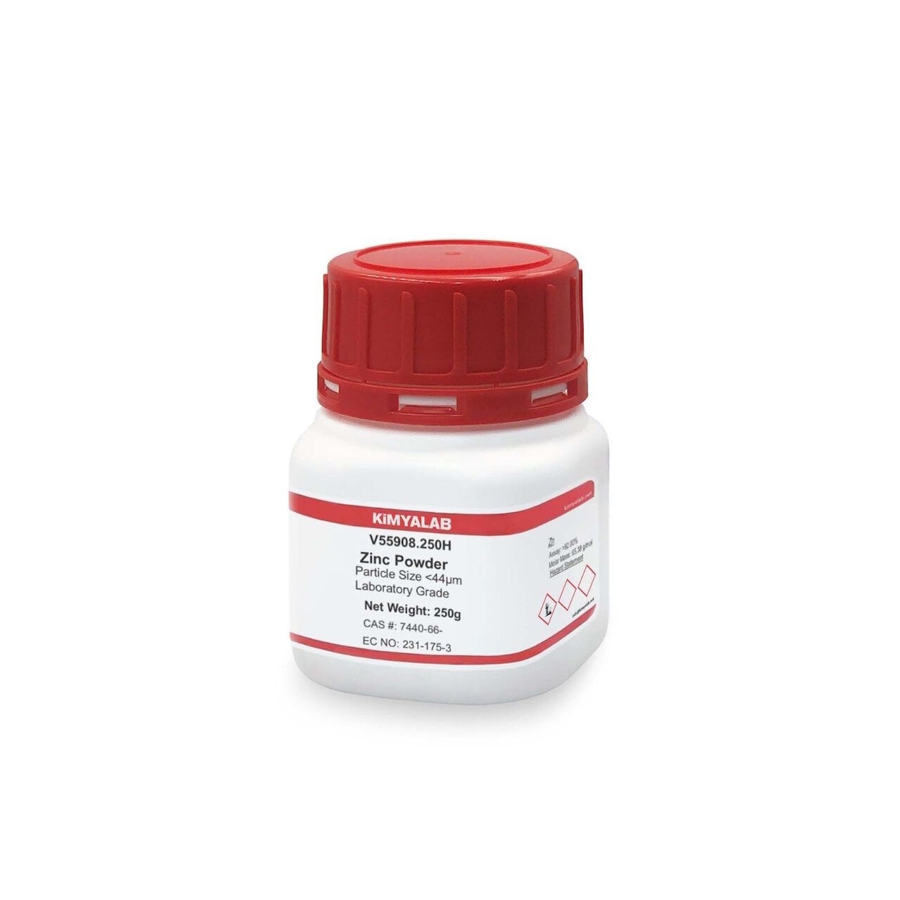 Kimyalab Çinko Tozu 250g - Zinc Powder - Laboratory Grade
