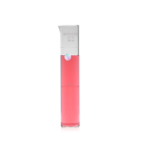 Borosil Cam Nessler Tüpü 34x180 mm - Nesler Renk Test Tüpü