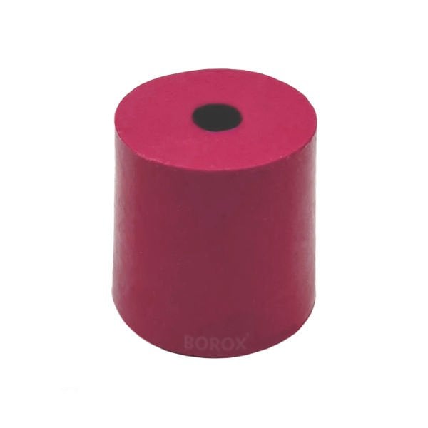 Borox Kauçuk Tıpa Delikli No 11 - 29x33x32mm - 5Adet