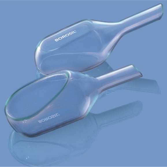 Borosil Tartım Kaşığı 6 ml - Ölçüm Küreği - Cam Kürek - Tartım Hunisi