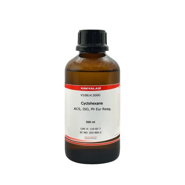 Kimyalab Siklohekzan - 500ml - Cyclohexane
