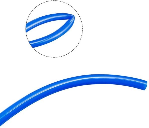 Borox Poliüretan Hortum 6x8 mm - Pu Pnömatik Mavi - 1 metre