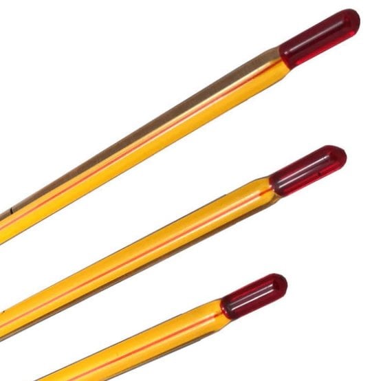 Borox Alkollü Termometre - Kimya Termometresi -10-150C 10lu