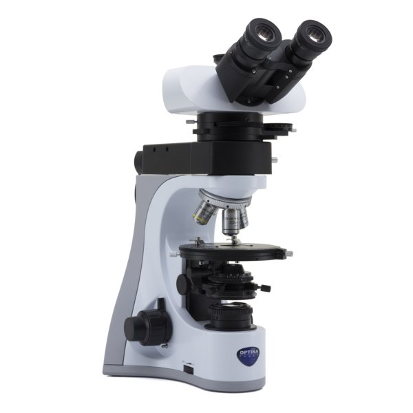 OPTIKA B-510POL-I - Trinoküler Polarizasyon Mikroskobu - Ortoskopi/Konoskopi Polarize Mikroskop