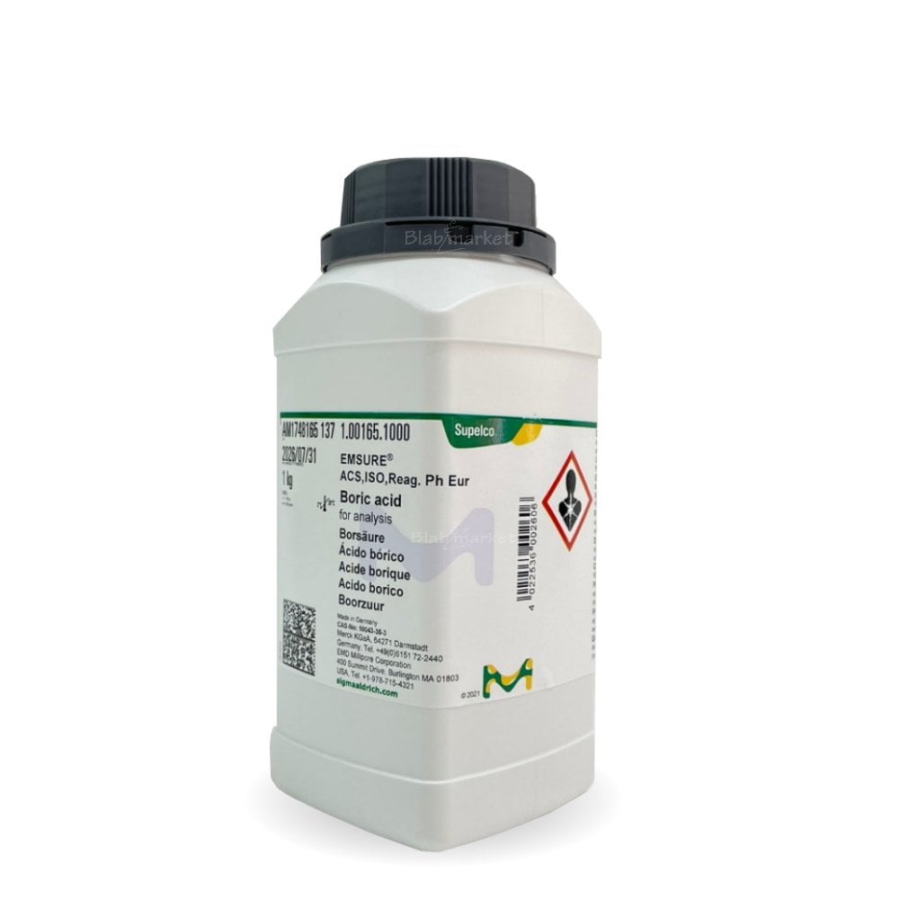 Merck 100165.1000 Borik Asit 1 Kg - Boric Acid For Analysis