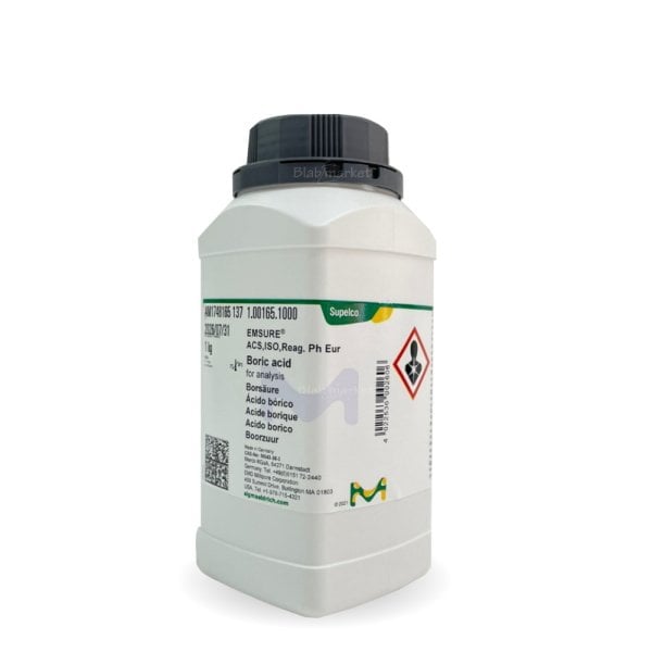 Merck 100165.1000 Borik Asit 1 Kg - Boric Acid For Analysis